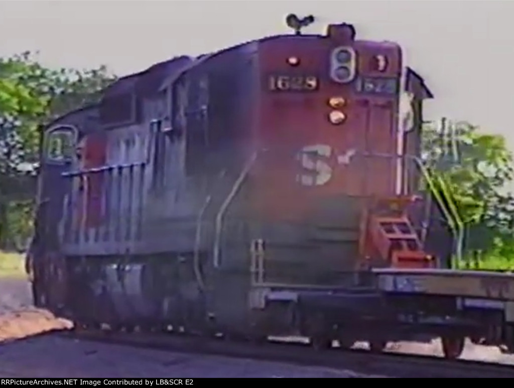 Southern Pacific 1528 at Antelope, California on May 22, 1989